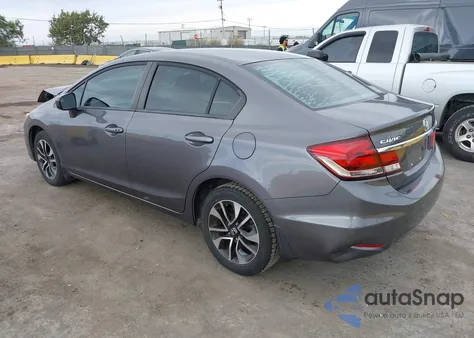 2014 Honda Civic Ex из США, поврежденный, VIN 19XFB2F88EE259668